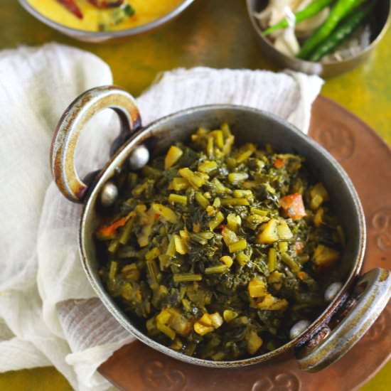 Mooli Ke Patton Ka Saag