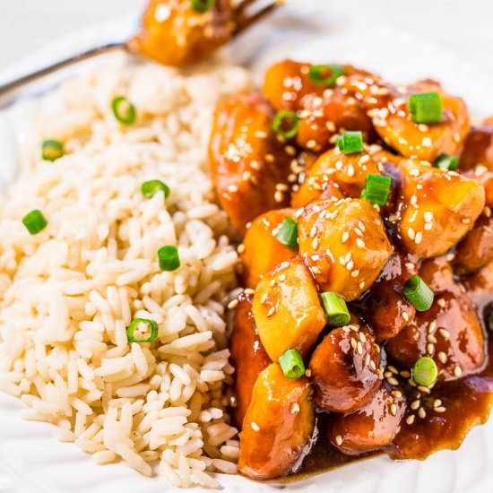 Slow Cooker Orange Chicken