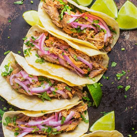 Gloria’s Slow Cooker Shredded Pork