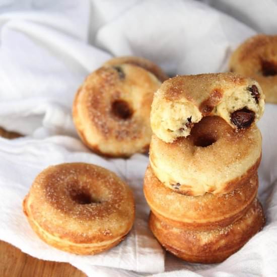 Banana Chocolate-Chip Donuts