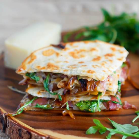 Caramelized Onion Quesadilla
