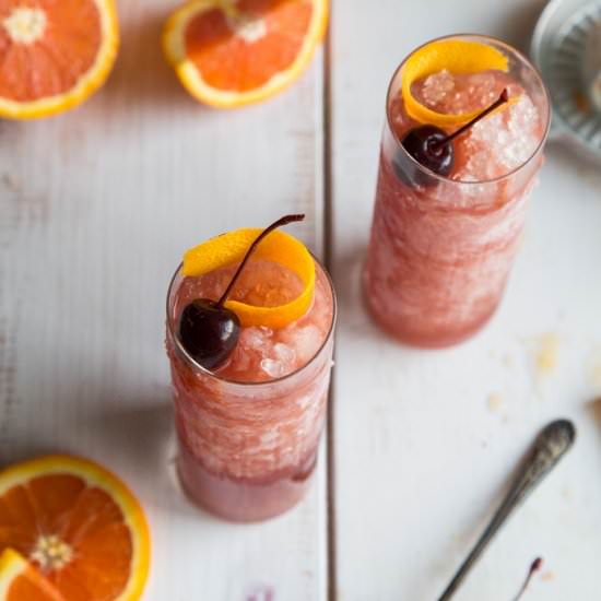 Orange Old Fashioned Cocktail