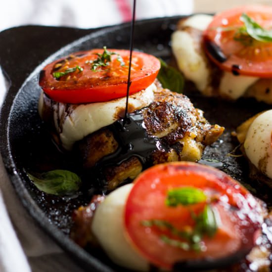 20-Minute Skillet Chicken Caprese
