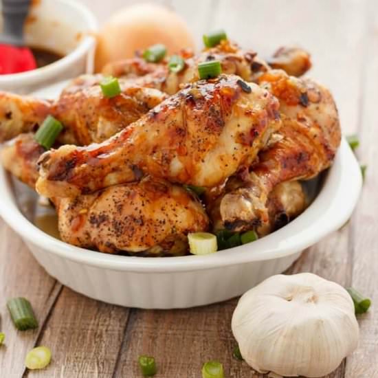 Honey Garlic Chicken Drumsticks