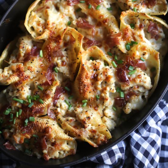 Cordon Bleu Stuffed Shells