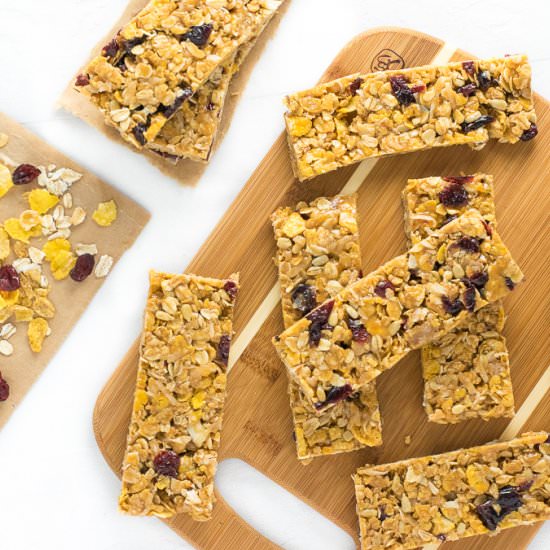 Peanut Butter Granola Bars