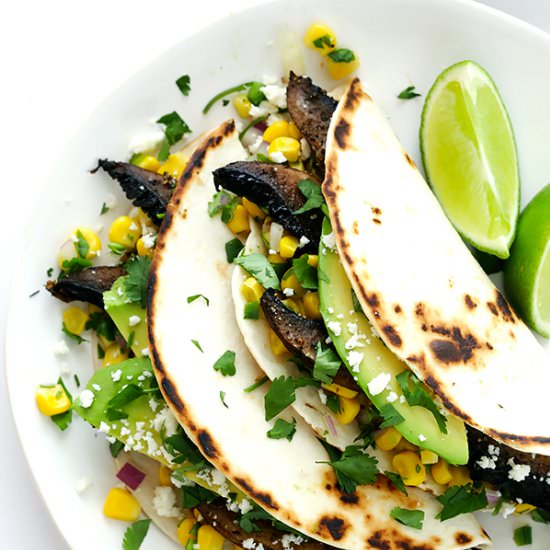 Roasted Portobello Tacos