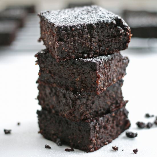 Healthy quinoa brownies