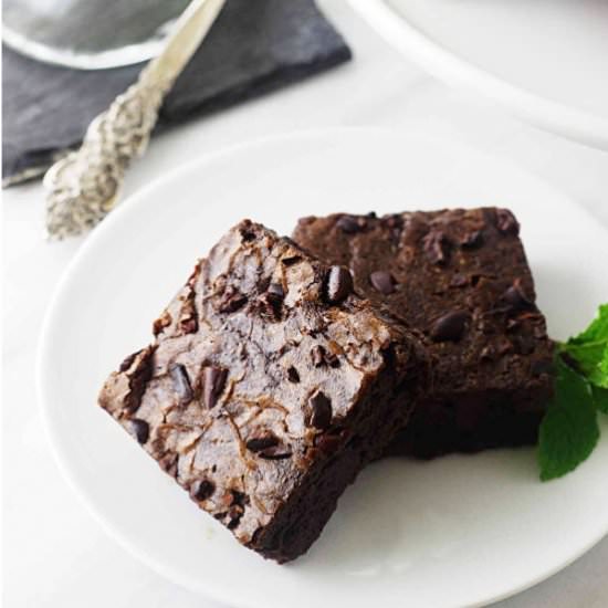 Brownies with Cocoa Nibs
