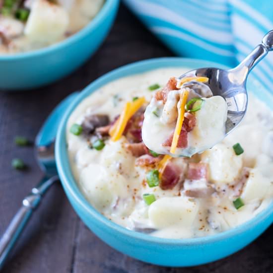 Loaded Baked Potato Soup