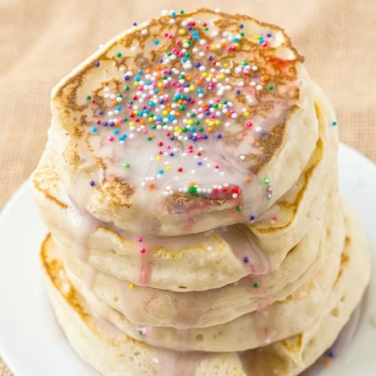 Fluffy Low Carb Vanilla Pancakes