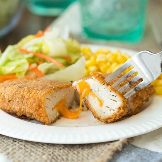 Nacho Cheese Oven Fried Chicken