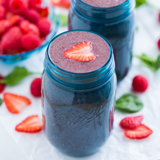 Berry Green Smoothie