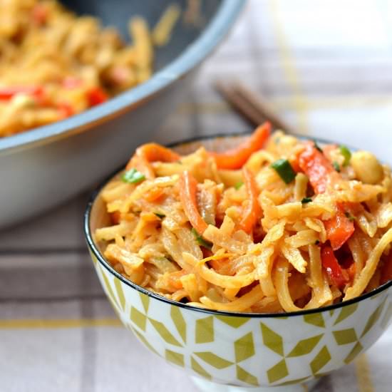 Spicy Thai Peanut Noodles