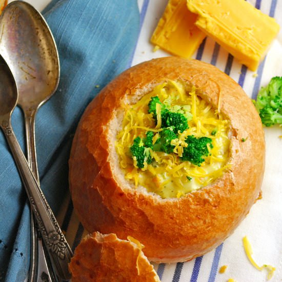 Beautiful Broccoli Cheese Soup
