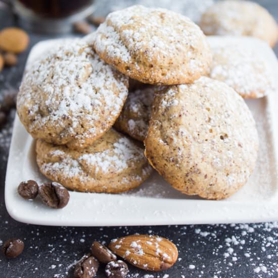 Espresso Amaretti Cookies