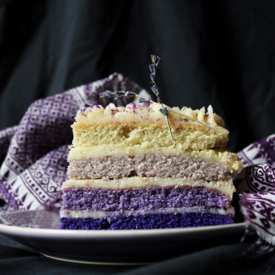 Lavender Layer Cake