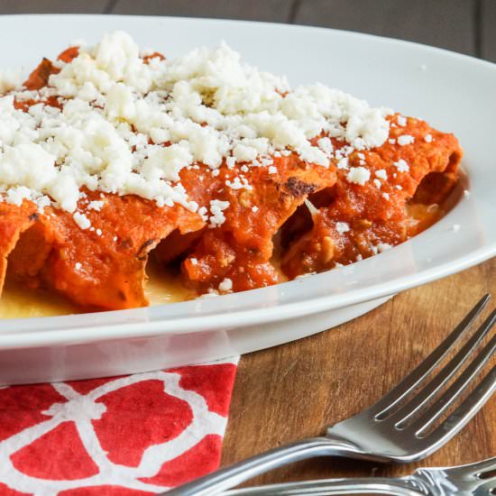 Enchiladas Rojas