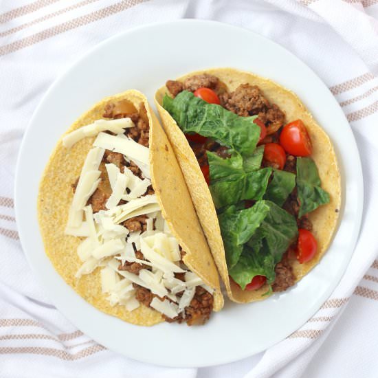 Ground Beef Tacos