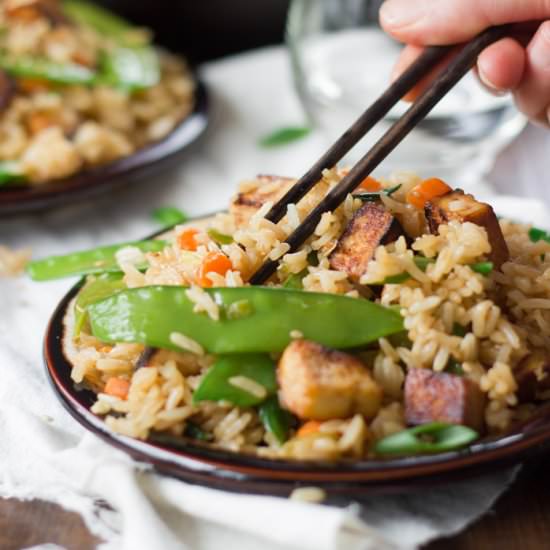 Japanese Hibachi-Style Fried Rice