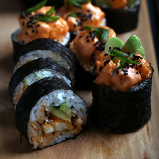 Vegan Dynamite Rolls