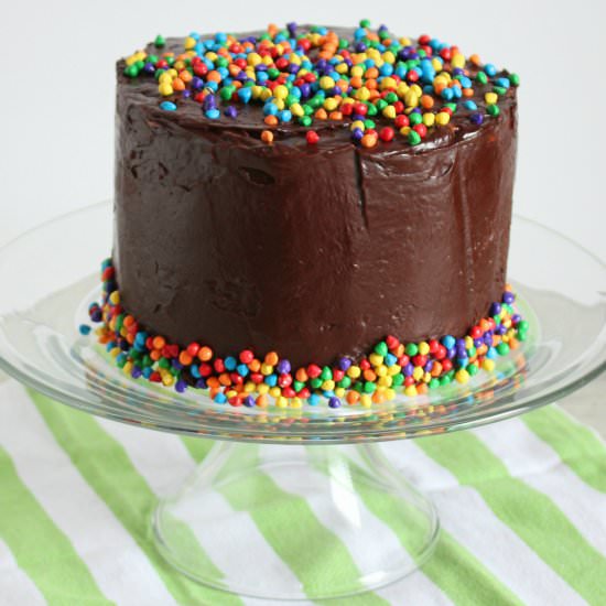 Cosmic Brownie Cake