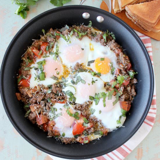 Turkey & Egg Breakfast Skillet
