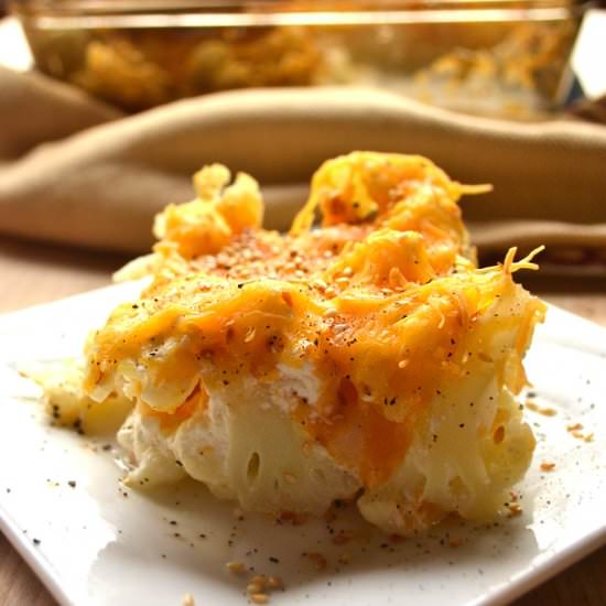 Cheese & Sour Cream Cauliflower