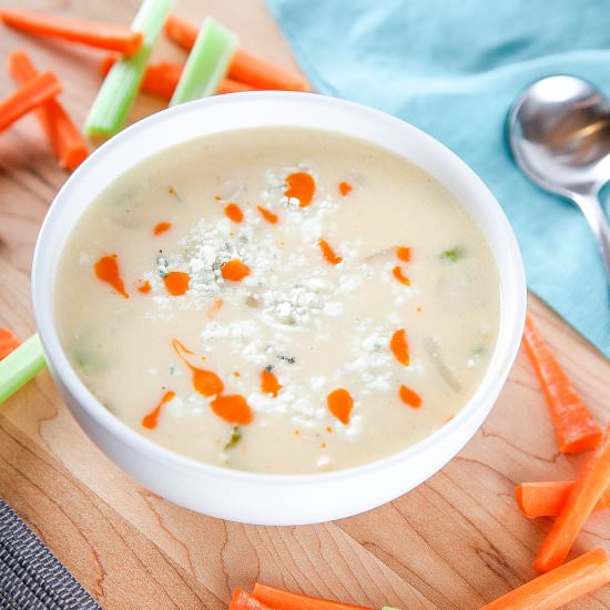 Buffalo Chicken Soup