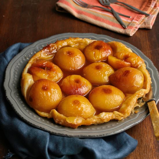 Nectarine Tarte Tatin