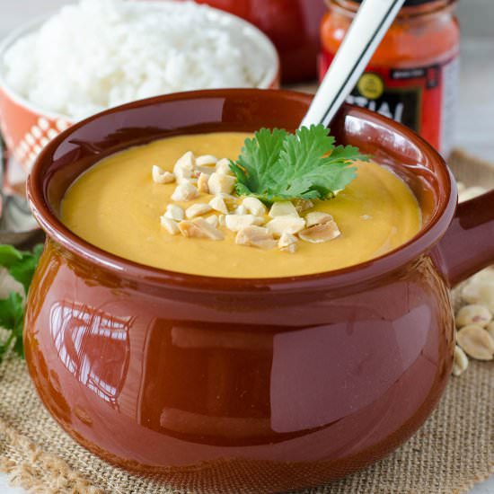 thai peanut soup