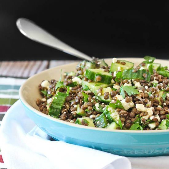 Lentil Salad with Feta