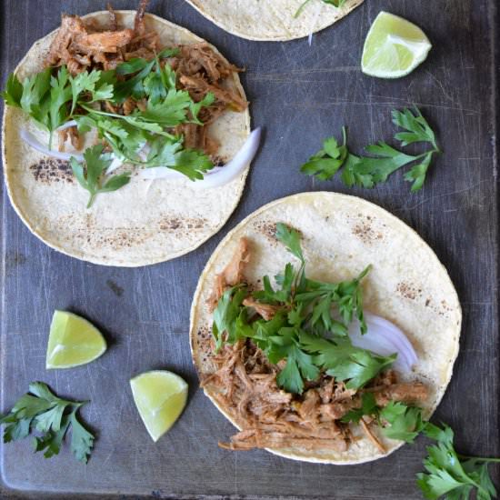 Salsa verde pulled pork