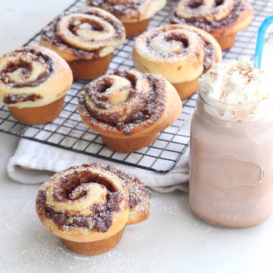 Dark Chocolate Espresso Buns