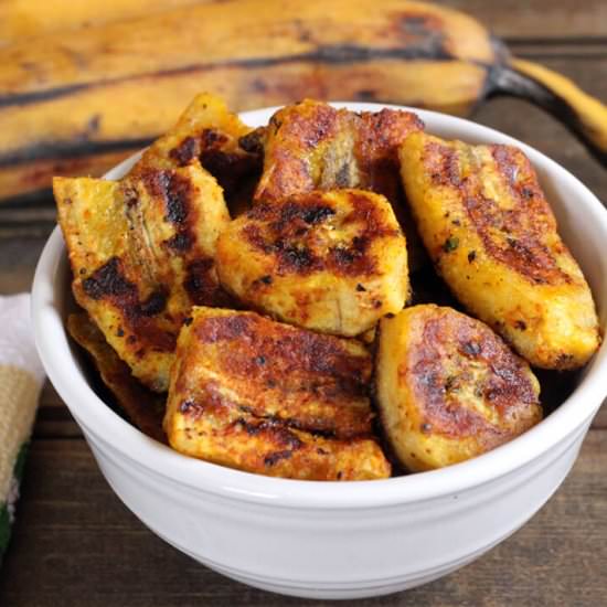 Pan Fried Sweet Plantains