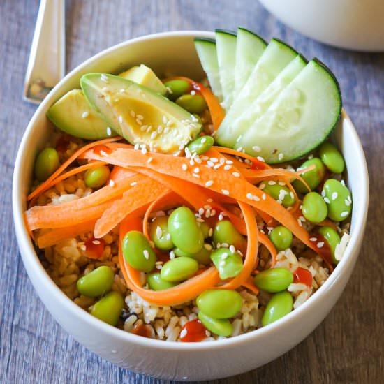 Sushi Inspired Rice Bowl