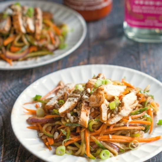 Asian Veggie Noodle Salad