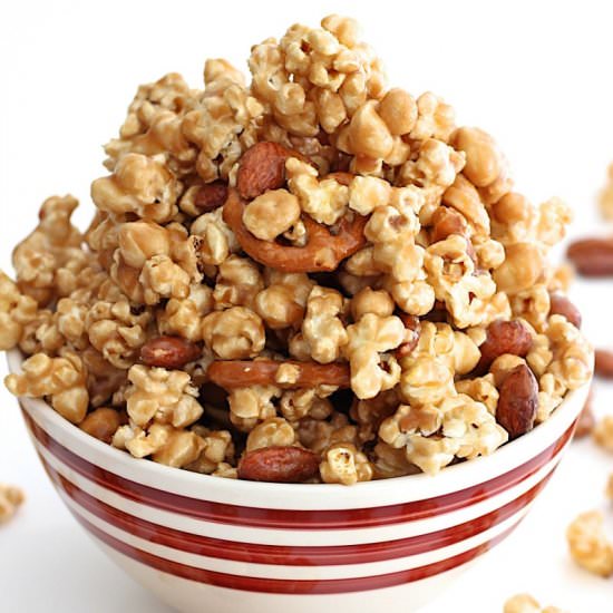 Quick & Easy Caramel Corn Mix