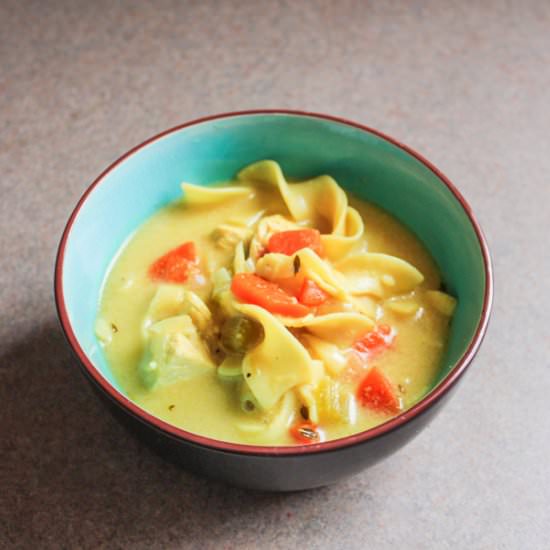 Creamy Chicken Noodle Soup