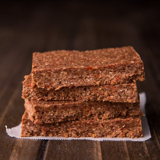 Chocolate and Goji Energy Bars