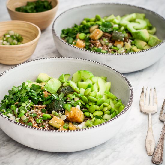 Green Soba Bowl