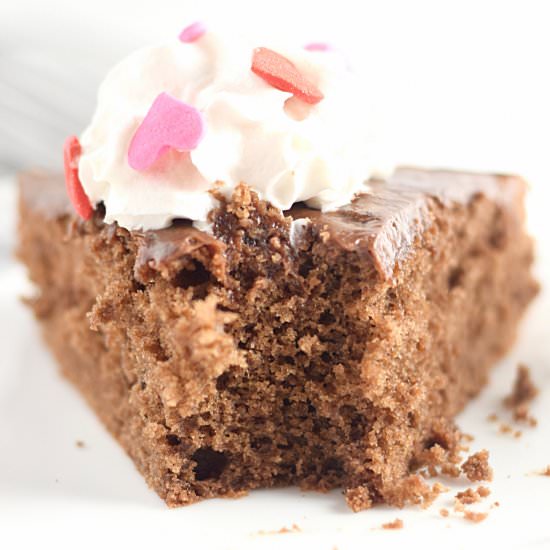 Amazing Fluffy Chocolate Cake