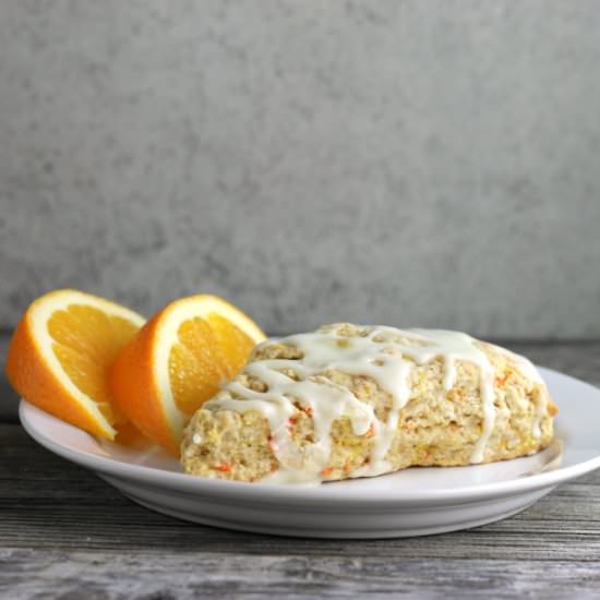 Orange Carrot Scones
