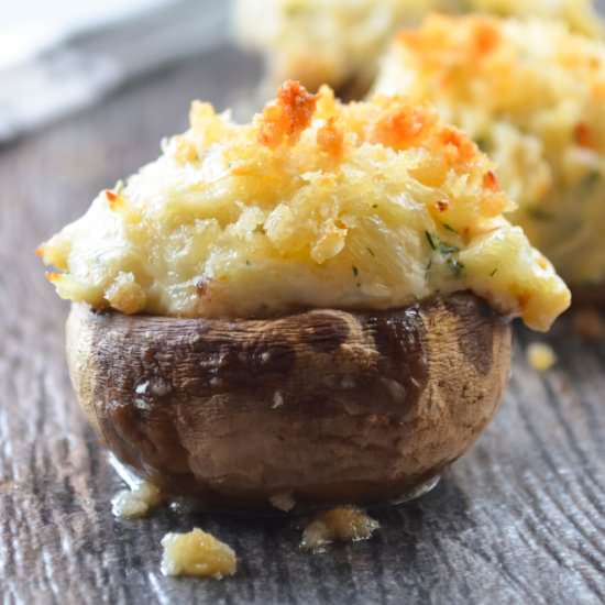 Crab Stuffed Mushrooms