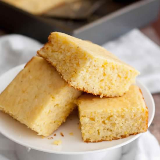 Fluffy Sweet Cornbread