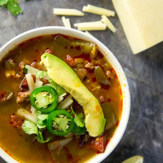 Slow Cooker Taco Soup