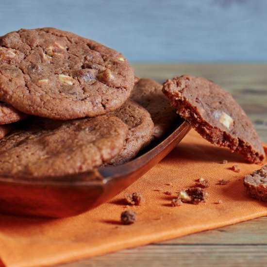 Nutella Cookies with Chocolate