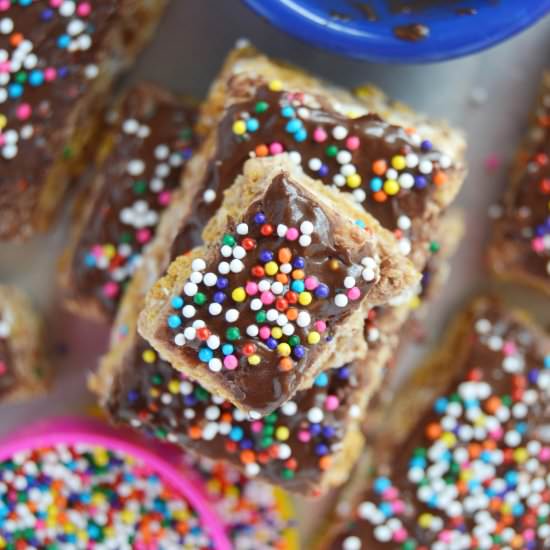 Rice Krispie S’mores Bars