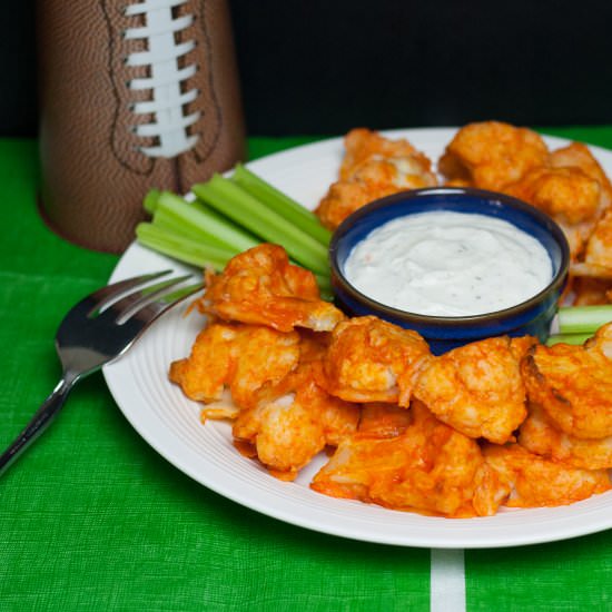 Buffalo Cauliflower Bites