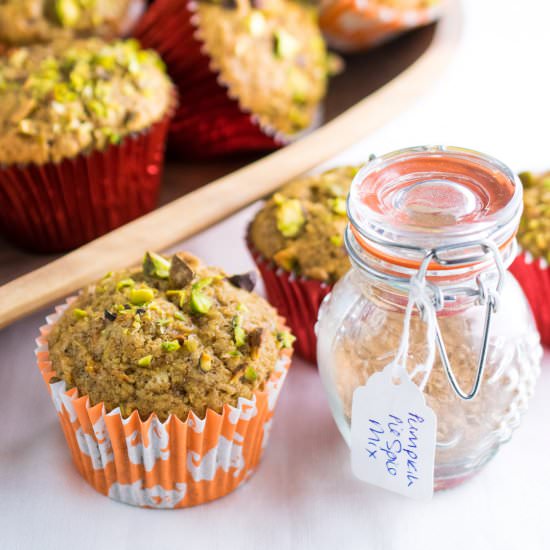 Pumpkin Spice Carrot Muffins